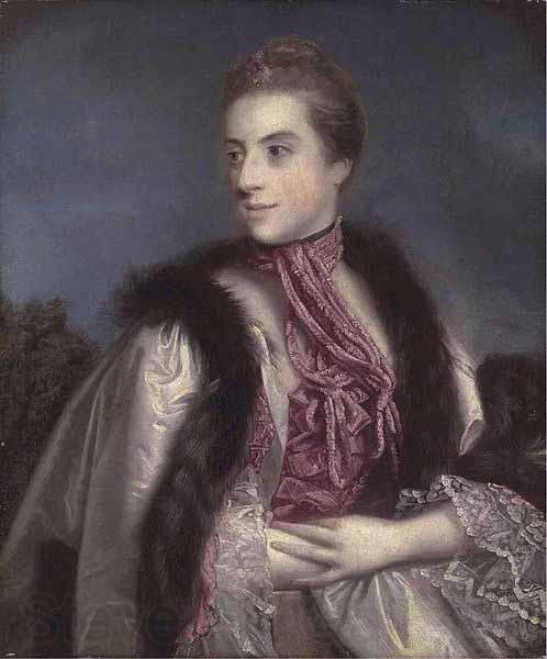 Sir Joshua Reynolds Elizabeth Drax, Countess of Berkeley Norge oil painting art
